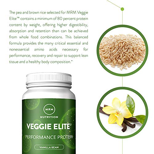 Mrm Veggie Elite Protein – Vanilla Bean, 2.2 Pound