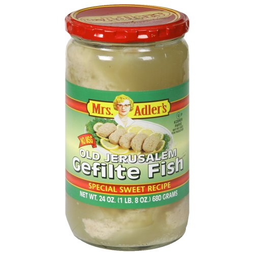 Mrs. Adlers Gefilte Fish, 24-Ounces Pack Of 4