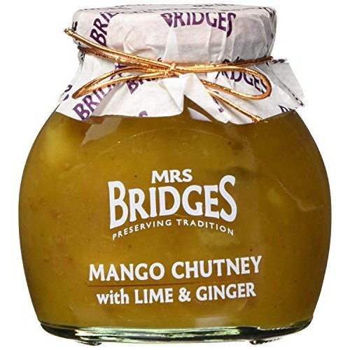 Mrs Bridges Mango Chutney With Lime And Ginger, 10.2 Ounce