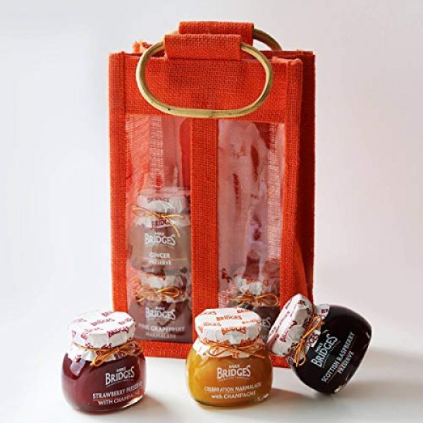 Mrs Bridges Marmalade & Preserve Tasting Set, 6 x 4 Ounce Jars