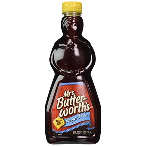 Mrs. Butterworths Sugar Free Syrup, 24-Ounce Pack Of 4