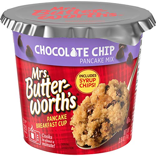 Mrs. Butterworths Pancake Breakfast Cup, Chocolate Chip Pancake