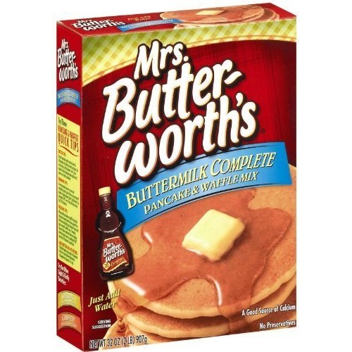Mrs Butterworths Buttermilk Complete Pancake &Amp; Waffle Mix, 32Oz