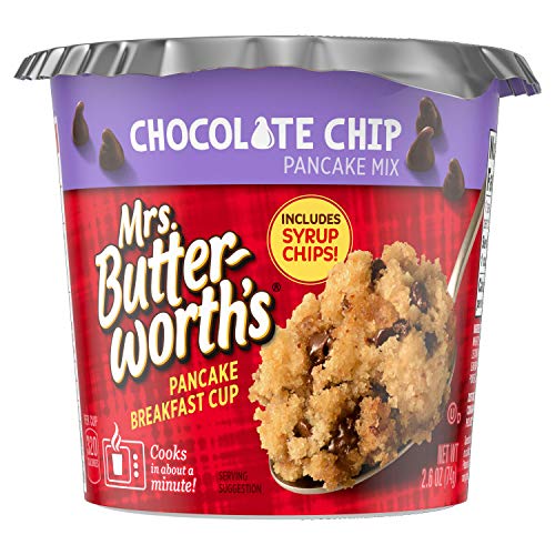 Mrs. Butterworths Pancake Breakfast Cup, Chocolate Chip Pancake