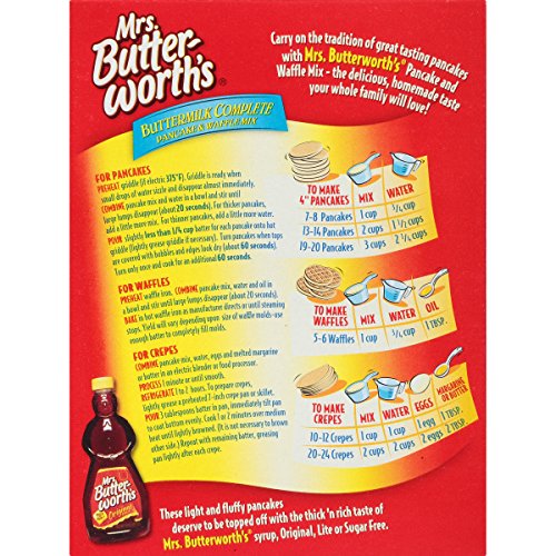 Mrs. Butterworth Complete Pancake Mix, Buttermilk, 32 Oz
