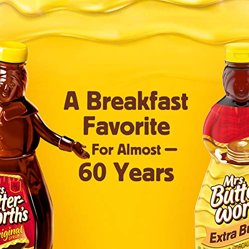 Mrs. Butterworth Extra Buttery Pancake Syrup, 24 Oz., 24 Fl Oz
