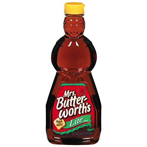 Mrs. Butterworths Lite Thick And Rich Pancake Syrup, 24 Oz.