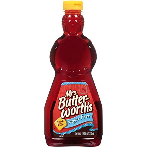 Mrs. Butterworths Sugar Free Thick And Rich Pancake Syrup, 24 Oz.