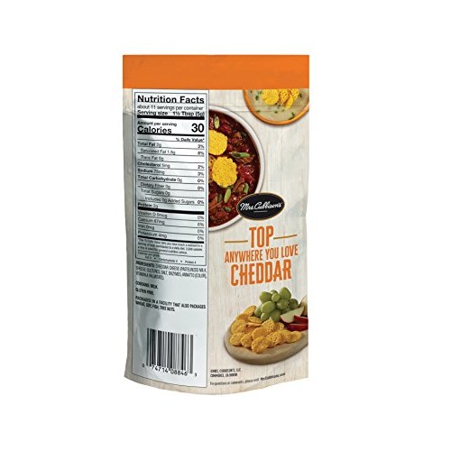 Mrs. Cubbisons Cheese Crisps, Cheddar, 1.98 Ounce