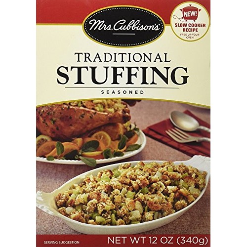 Mrs. Cubbisons Traditional Seasoned Stuffing Pack Of 4