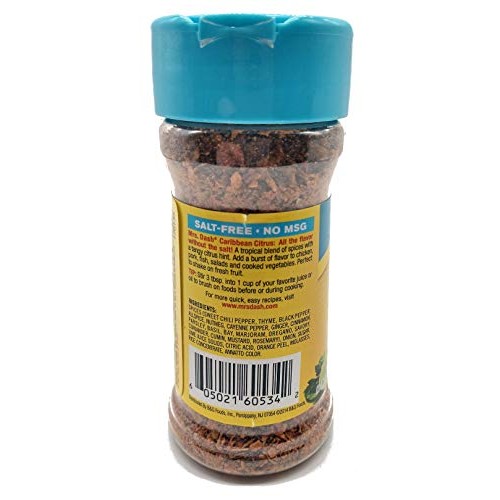 Mrs. Dash Caribbean Citrus And Fiesta Lime Bundle 2.4 Oz, 1 Of