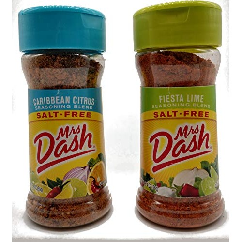 Mrs. Dash Caribbean Citrus And Fiesta Lime Bundle 2.4 Oz, 1 Of