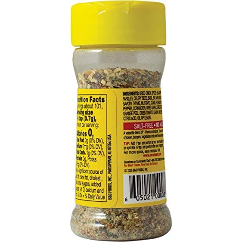 Mrs. Dash Salt-Free Seasoning Blend, Original, 2.5 Oz