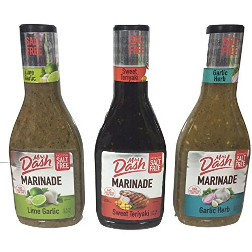 Mrs. Dash Marinade Salt-Free Pack Of 3 Variety Pack 12Oz