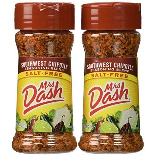 Mrs. Dash Southwest Chipotle Salt-Free Seasoning 2.5Oz 2-Pack