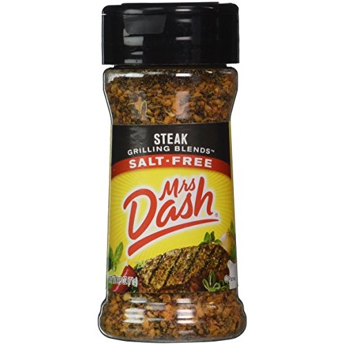 Mrs. Dash STEAK GRILLING BLEND Salt-Free Seasoning 2.5oz 2-pack Mrs. Dash STEAK GRILLING BLEND Salt-Free Seasoning 2.5oz 2-pack