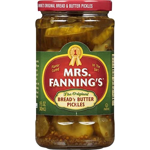 Mrs. Fannings Bread And Butter Pickles 12 Oz Pack Of 4