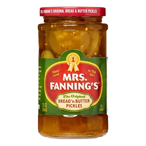 Mrs. Fannings Bread And Butter Pickles 12 Oz Pack Of 4