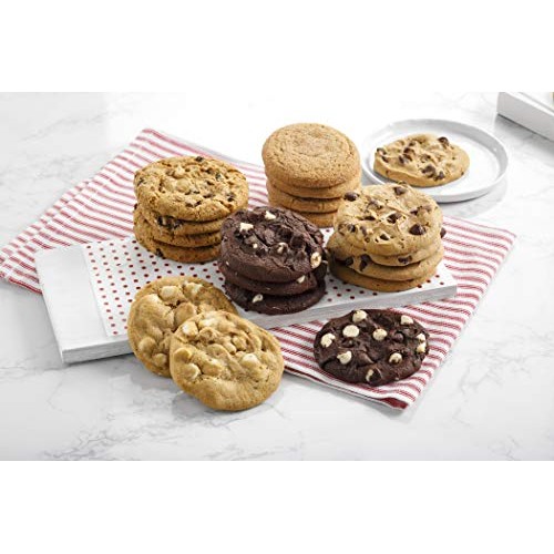 Mrs. Fields - 2 Full Dozen Signature Cookie Tin, Assorted with 2...
