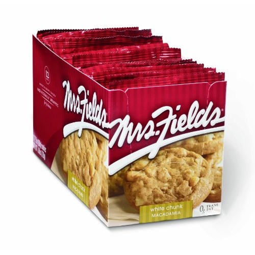 Mrs. Fields Cookies, White Chunk Macadamia, 8 -Count Cookies Pa