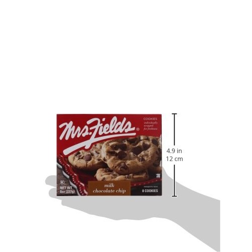 Mrs. Fields Milk Chocolate Chip Cookies, 8 Count Pack Of 2
