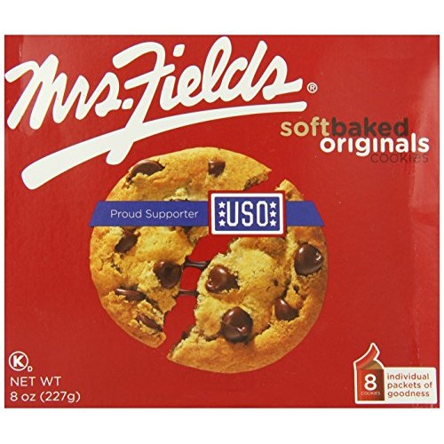 Mrs. Fields Milk Chocolate Chip Cookies, 8 Count Pack Of 2