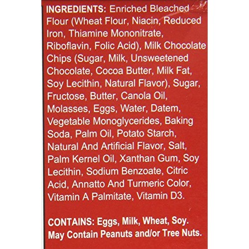 Mrs. Fields Milk Chocolate Chip Cookies, 8 Count Pack Of 2