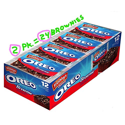 2 Pk. Miss. Freshleys Oreo Brownie 3 Oz / 12Pk Shipped &Amp; Sold
