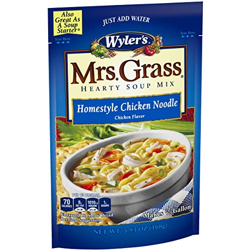 Mrs. Grass Homestyle Chicken Noodle Hearty Soup Mix 5.93 Ounce,