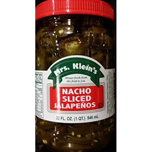 Mrs. Kleins Nacho Sliced Jalapenos 32 Oz Pack Of 2