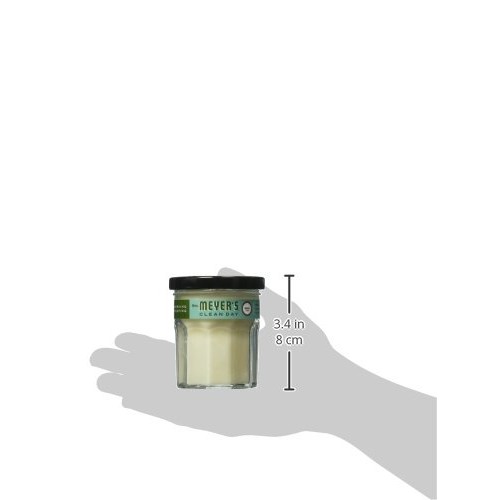 Mrs. Meyers Clean Day Scented Soy Aromatherapy Candle, 25 Hour