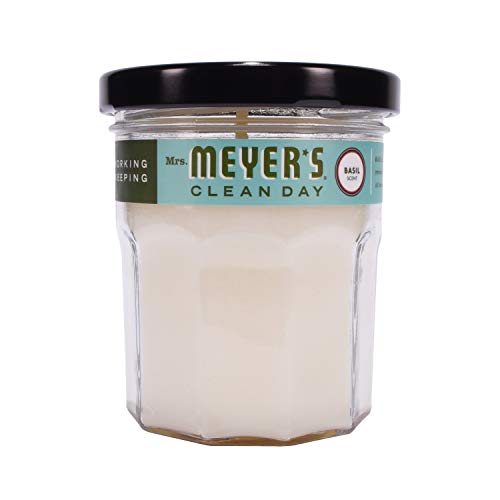 Mrs. Meyers Clean Day Scented Soy Aromatherapy Candle, 25 Hour