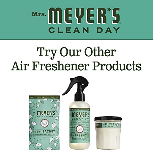 Mrs. Meyers Clean Day Scented Soy Aromatherapy Candle, 25 Hour