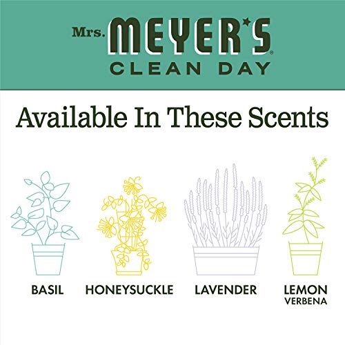 Mrs. Meyers Clean Day Scented Soy Aromatherapy Candle, 25 Hour