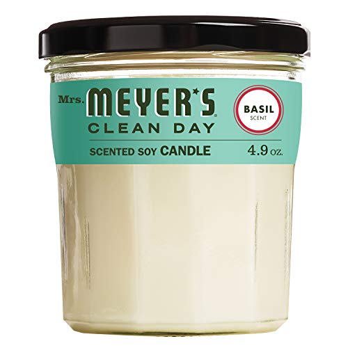 Mrs. Meyers Clean Day Scented Soy Aromatherapy Candle, 25 Hour