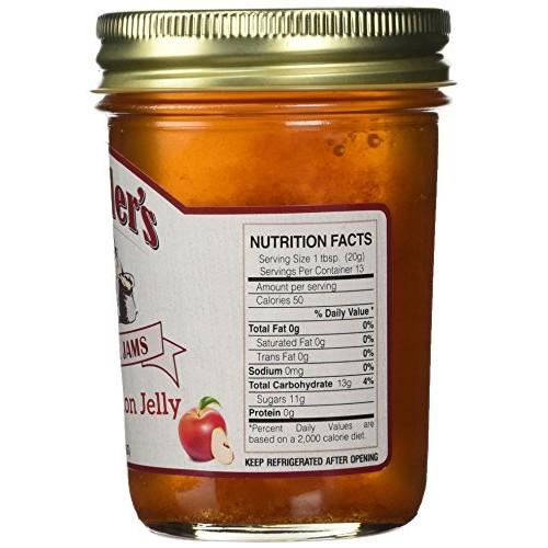 Mrs Millers Apple Cinnamon Jelly Amish Made ~ 2 / 8 Oz. Jars