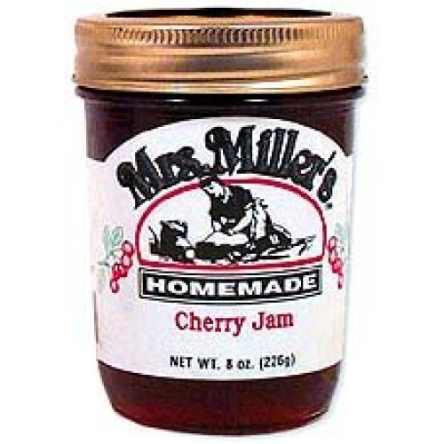 Cherry Jam: 3 Jars Mrs Millers Homemade