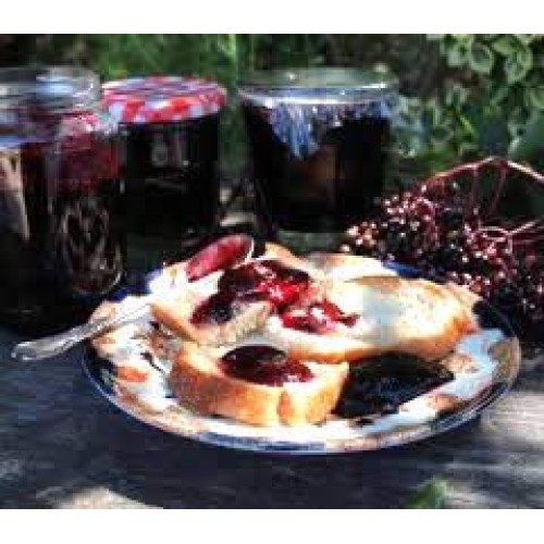 Huge 18 Oz Mrs. Millers Elderberry Jelly, Amish And Homemade!