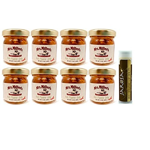 Mrs. Millers Amish Homemade Hot Pepper Jelly Minis 1.5 Ounces -