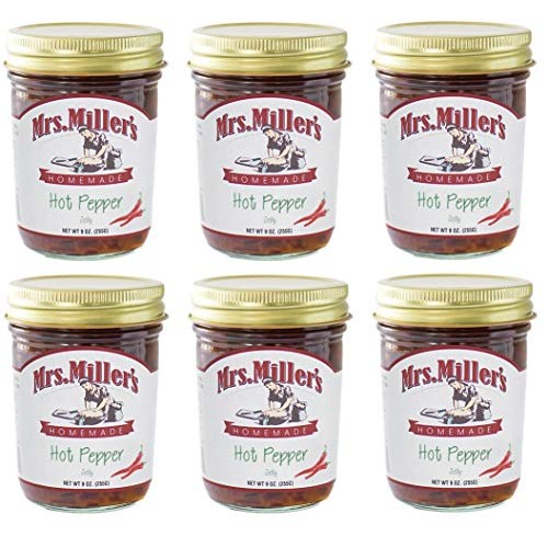 Mrs.+Miller%27S+Homemade+Jelly%2C+Hot+Pepper%2C+9+Oz+Pack+Of+6 Mrs.+Miller%27S+Homemade+Jelly%2C+Hot+Pepper%2C+9+Oz+Pack+Of+6