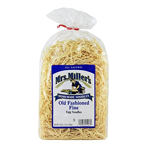 Mrs. Millers Homemade Old Fashioned Egg Noodles, Fine, 16 Oz P