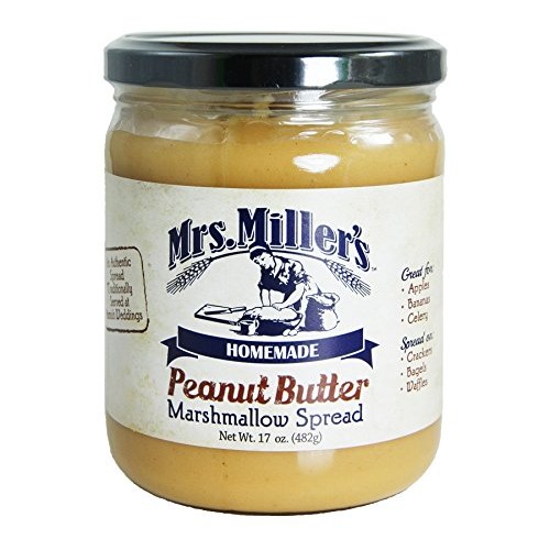 Mrs. Millers Homemade Peanut Butter Marshmallow Spread 17 Oz. Ja