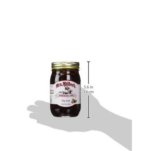 Mrs. Millers Amish Homemade Fig Jam 18 Oz/509G - 2 Jars