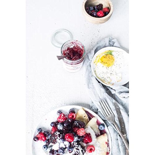 Mrs. Millers Amish Homemade Red Raspberry Jam 9 Ounces - 2 Pack