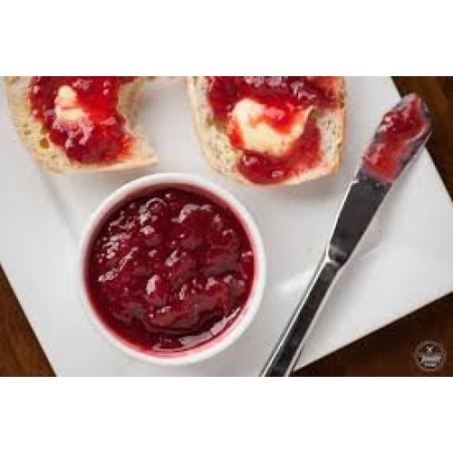 Mrs. Millers Amish Homemade Strawberry Rhubarb Jam Minis 1.5 Ou