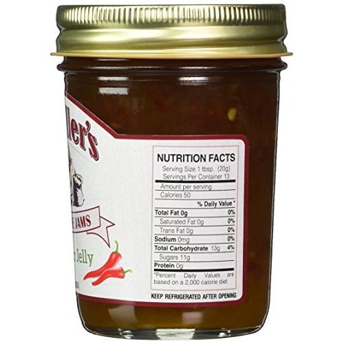 Mrs. Millers Amish Made Hot Pepper Jelly 9 Ounces - 2 Pack
