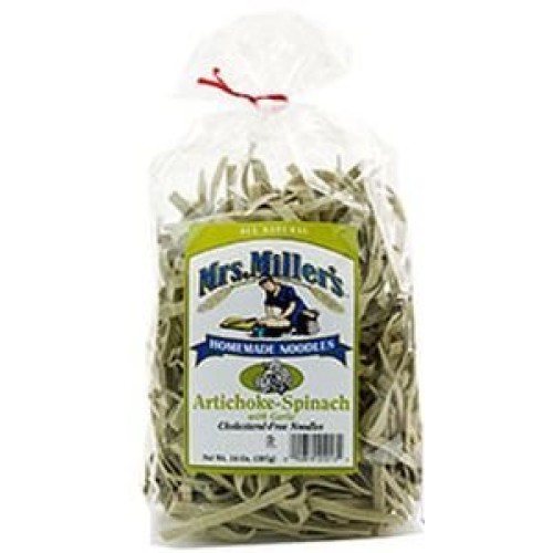 Mrs. Millers Artichoke Spinach Noodles 14Oz Two Pack