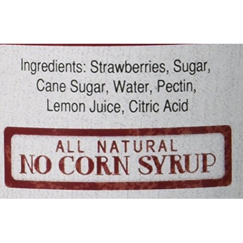 Mrs. Millers Homemade Jam, Strawberry, 8 Ounce