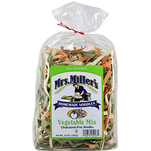 Mrs. Millers Homemade Noodles, Vegetable Mix, All Natural &Amp; Cho