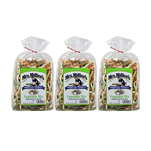 Mrs. Millers Homemade Noodles, Vegetable Mix, All Natural &Amp; Cho